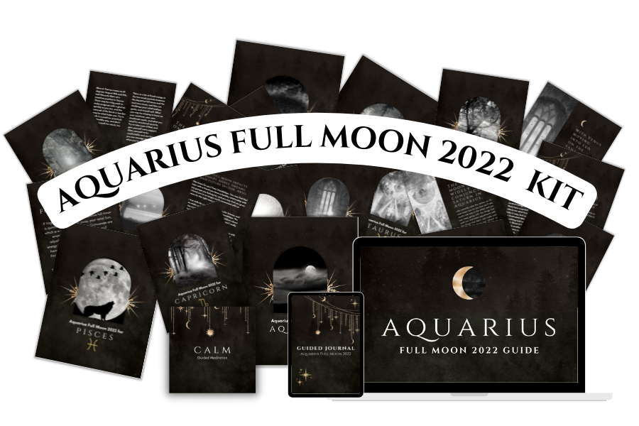Aquarius Full Moon 2022 Kit